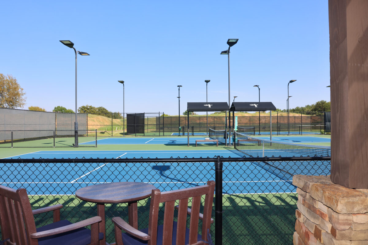 Tennis courts new - Vaquero Golf Club